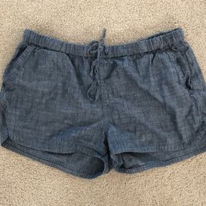 J Crew chambray short size S